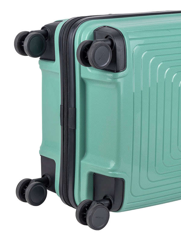 Cellini Flexilite 4 Wheel Trolley Carry On Green