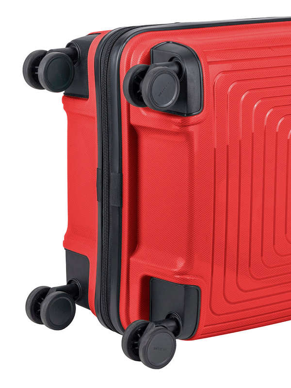 Cellini Flexilite 4 Wheel Trolley Carry On Red