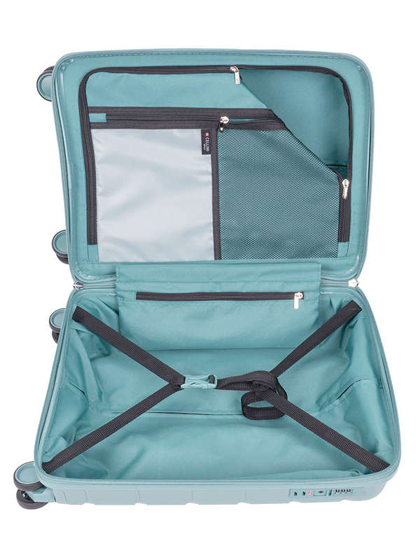 Cellini Rapido 4 Wheel Carry On Trolley Blue