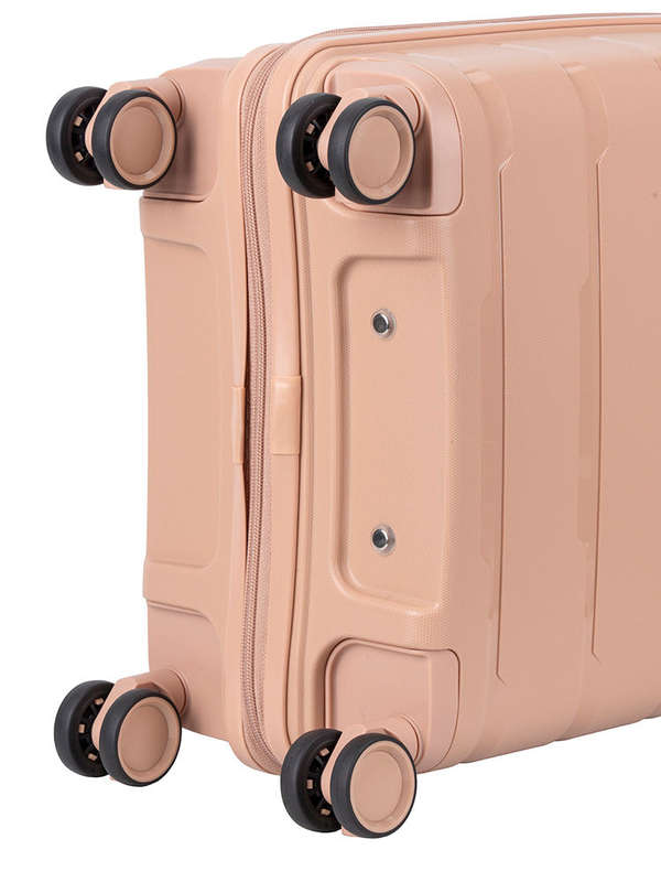 Cellini Rapido 4 Wheel Carry On Trolley Beige