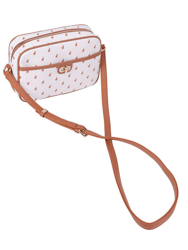 Polo New Iconic Camera Sling Bag White