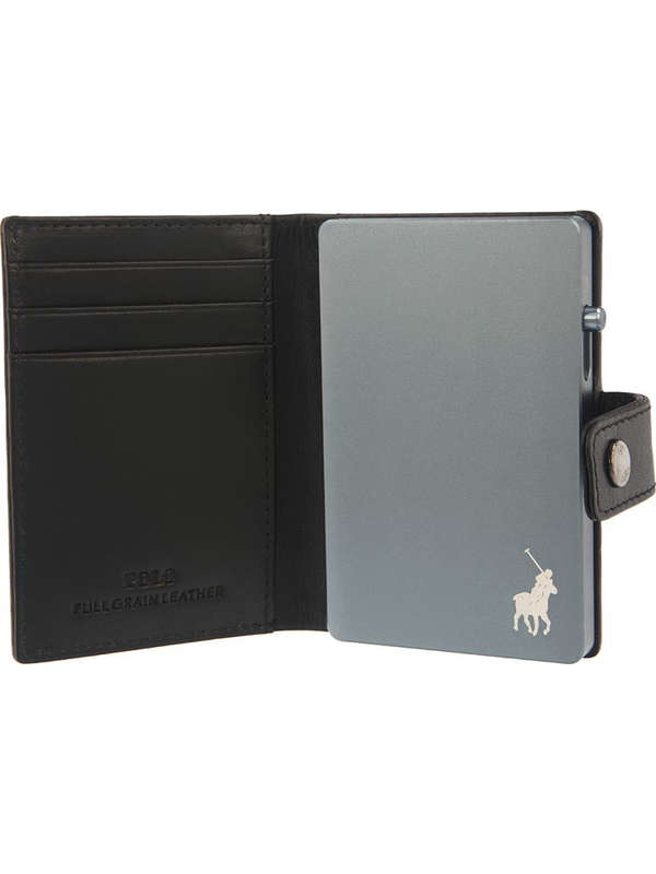 Polo Pop-Up Wallet Black