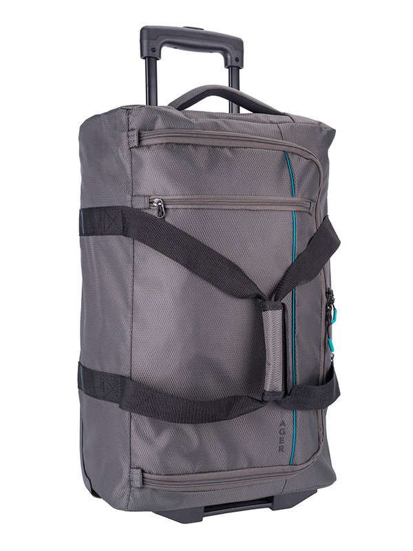 Voyager Trek 2-Wheel Carry-On Trolley Duffel Granite