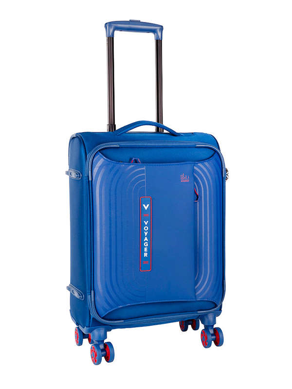 Voyager Synergy 4 Wheel Carry On Trolley Navy