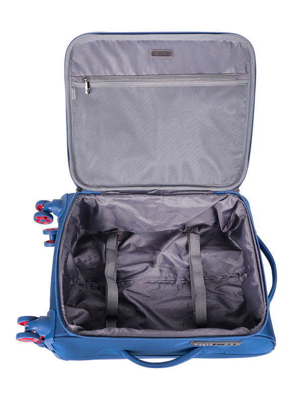 Voyager Synergy 4 Wheel Carry On Trolley Navy