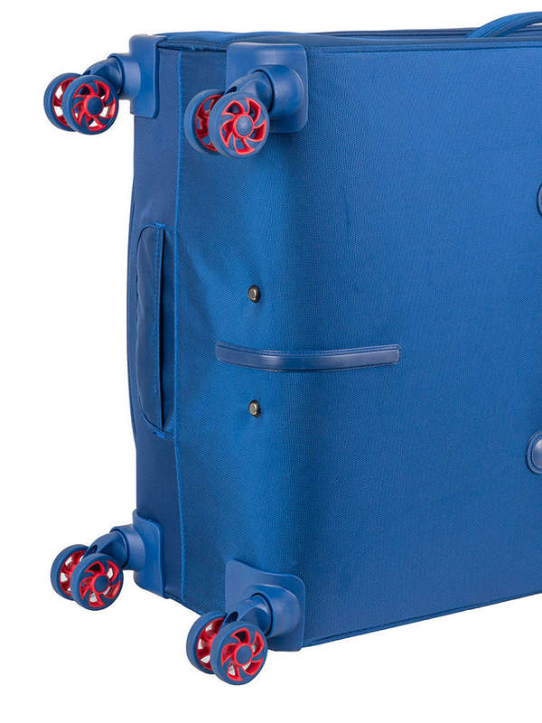Voyager Synergy Large 4 Wheel Trolley Case Navy