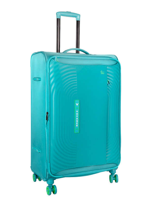 Voyager Synergy Medium 4 Wheel Trolley Case Teal