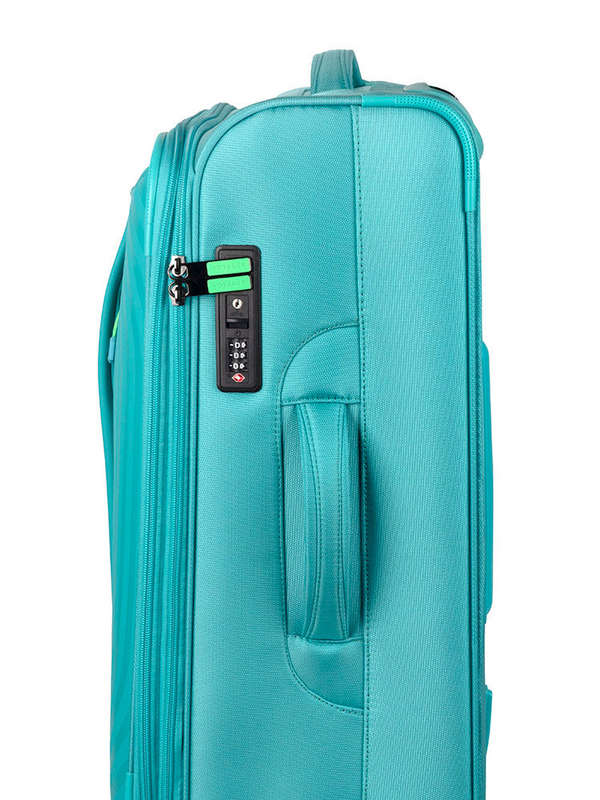 Voyager Synergy 4 Wheel Carry On Trolley Teal