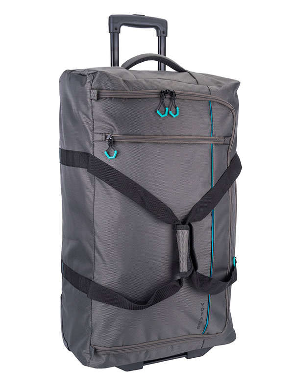 Voyager Trek Medium 2-Wheel Trolley Duffel Granite