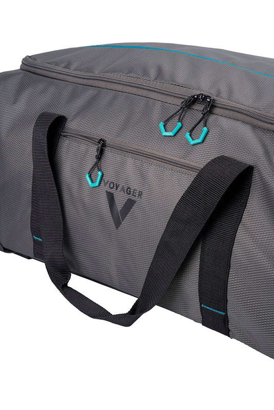 Voyager Trek Medium 2-Wheel Trolley Duffel Granite