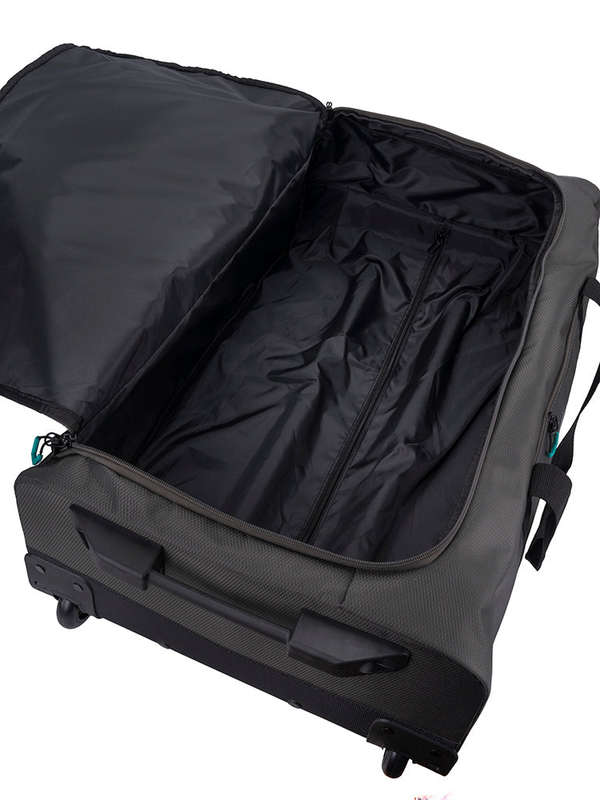Voyager Trek Large 2-Wheel Trolley Duffel Granite
