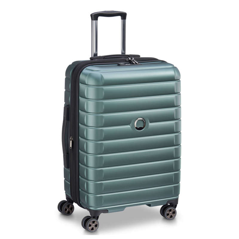 Delsey Shadow 5.0 70cm 4DW Trolley Case Green
