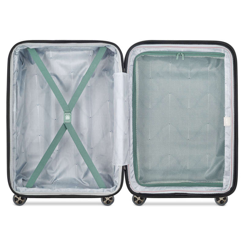 Delsey Shadow 5.0 70cm 4DW Trolley Case Green