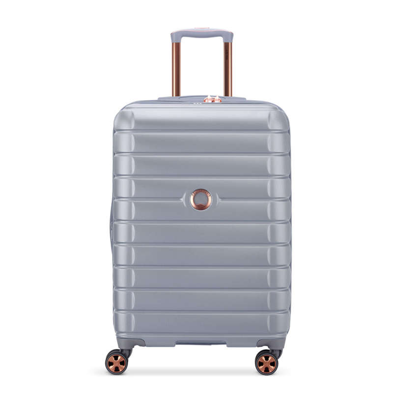 Delsey Shadow 5.0 70cm 4DW Trolley Case Silver