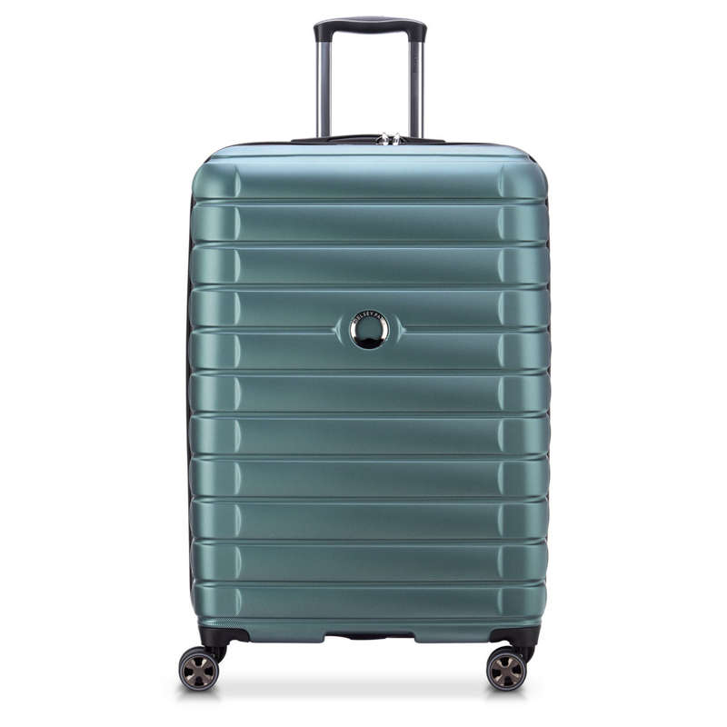 Delsey Shadow 5.0 82cm  4DW Trolley Case Green