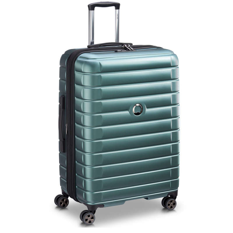 Delsey Shadow 5.0 82cm  4DW Trolley Case Green