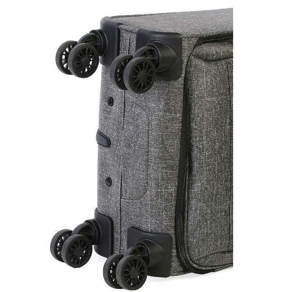 Cellini Origin 3 Piece Set Slate Grey + FREE Large & medium Plastic luggage protector cover