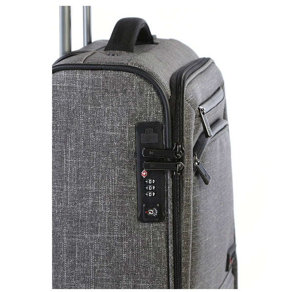 Cellini Origin 3 Piece Set Slate Grey + FREE Large & medium Plastic luggage protector cover