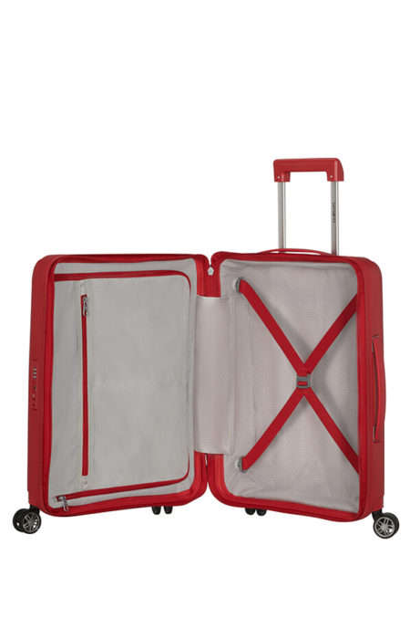 Samsonite HI-FI Spinner Expandable 55cm Red