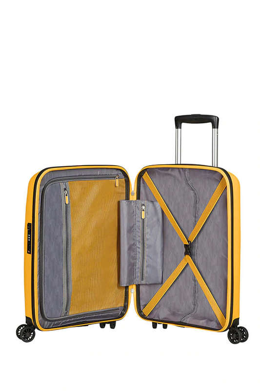 American Tourister Bon Air 3 Piece Spinner Luggage Set Yellow