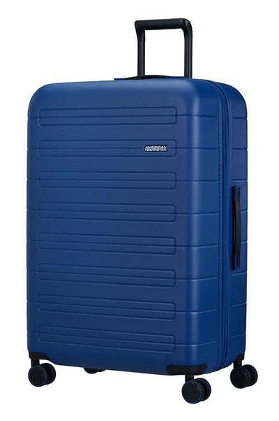 American Tourister Novastream Spinner TSA Expandable 77cm Navy Blue