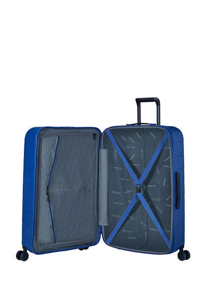 American Tourister Novastream Spinner TSA Expandable 77cm Navy Blue