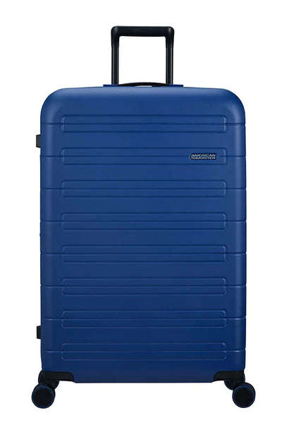 American Tourister Novastream Spinner TSA Expandable 77cm Navy Blue