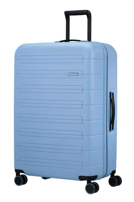 American Tourister Novastream Spinner TSA Expandable 77cm-Pastel Blue