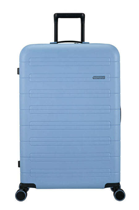 American Tourister Novastream Spinner TSA Expandable 77cm-Pastel Blue