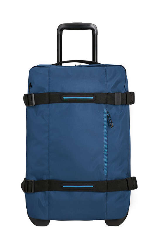 American Tourister Urban Track Duffle with Wheels Small 55L -Navy
