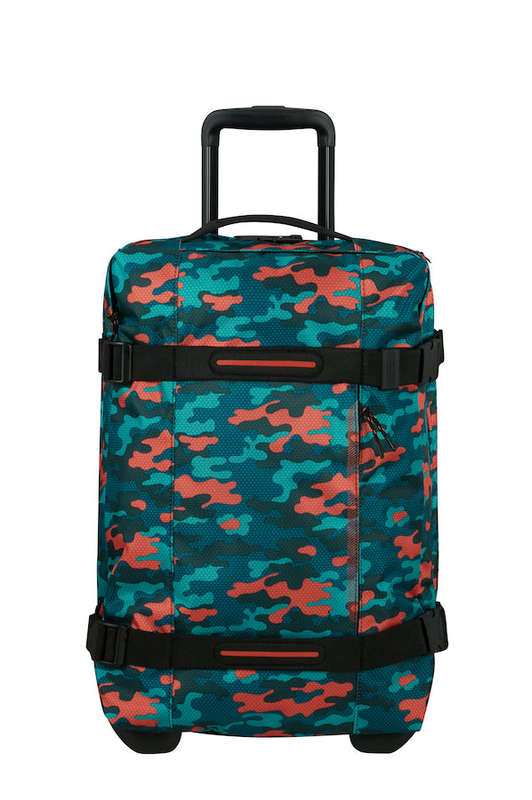 American Tourister Urban Track Duffle with Wheels Small 55L - Camo
