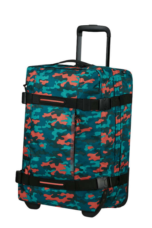 American Tourister Urban Track Duffle with Wheels Small 55L - Camo