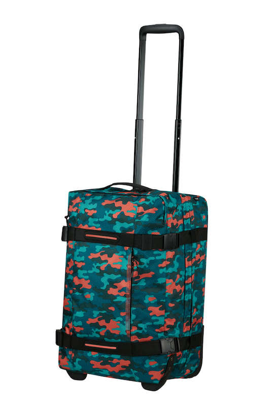 American Tourister Urban Track Duffle with Wheels Small 55L - Camo
