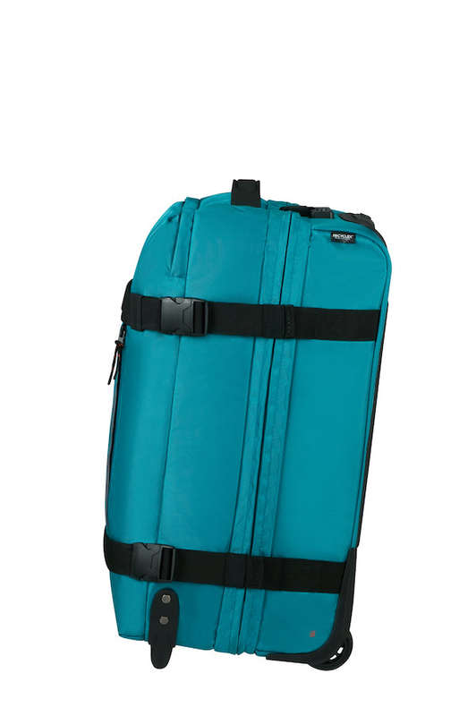 American Tourister Urban Track Duffle with Wheels Small 55L - Verdigris