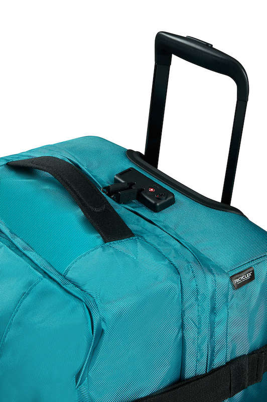 American Tourister Urban Track Duffle with Wheels Small 55L - Verdigris