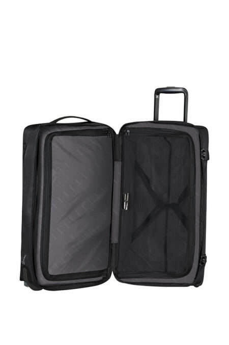American Tourister Urban Track Duffle with Wheels Medium 84L -Black