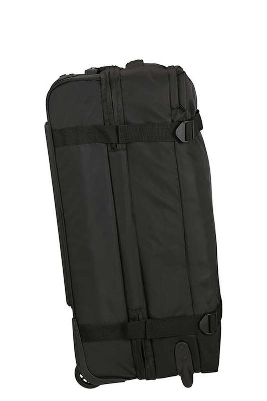 American Tourister Urban Track Duffle with Wheels Medium 84L -Black