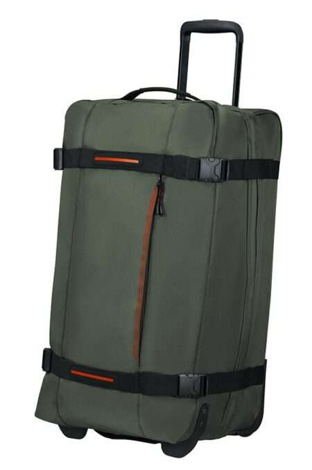 American Tourister Urban Track Duffle with Wheels Medium 84L -Khaki
