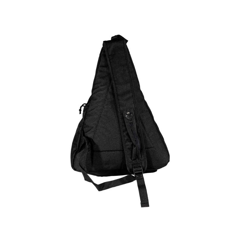600D Triangle Cross Over bag Black