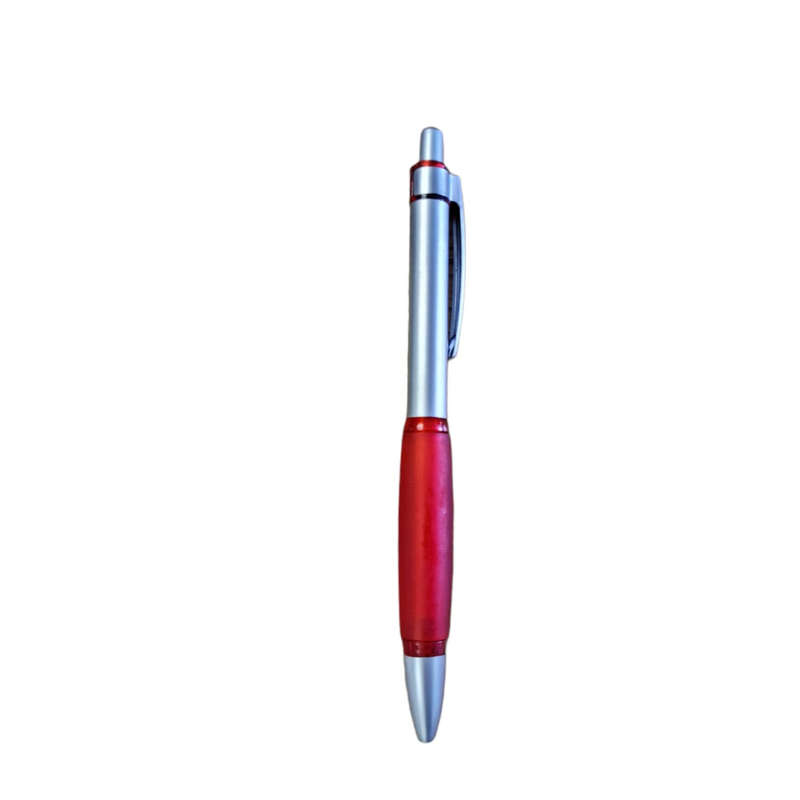 METAL BALLPOINT PENS WITH BLACK GERMAN INK RED