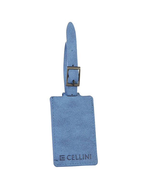 Cellini Pu Luggage Tag Blue