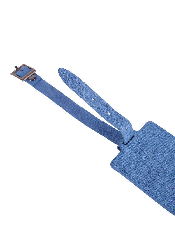 Cellini Pu Luggage Tag Blue
