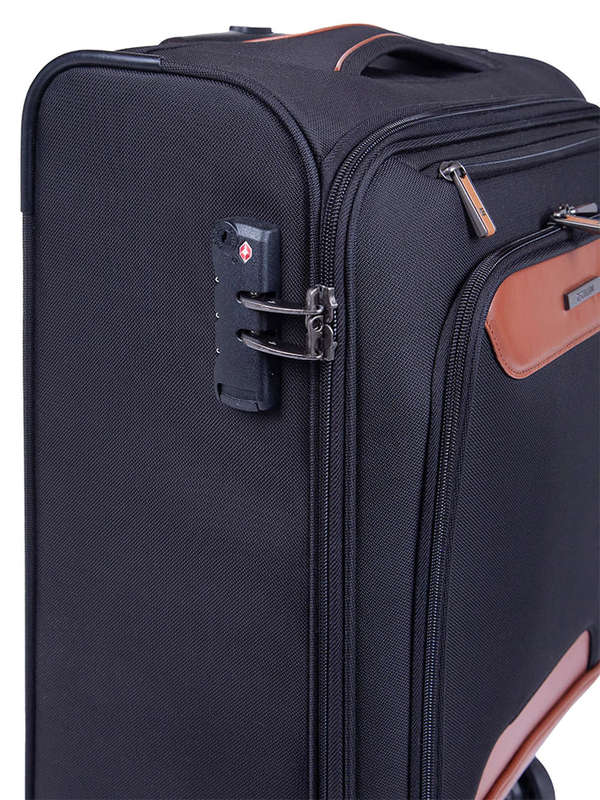 Cellini Monte Carlo 550mm 4 Wheel Trolley Case Black