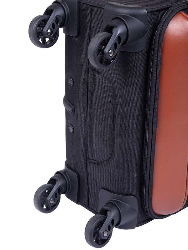 Cellini Monte Carlo 550mm 4 Wheel Trolley Case Black