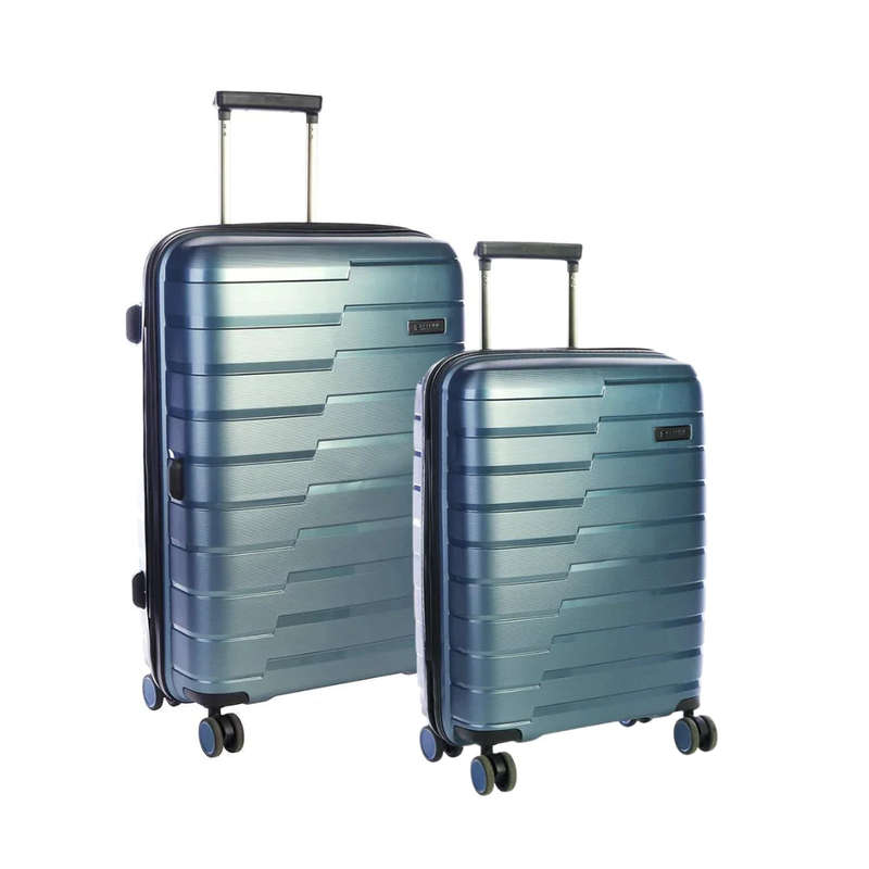 Cellini Microlite 2 Piece Travel Set Electric Blue
