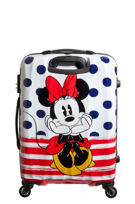 American Tourister kids Wavebreaker Disney 4-wheel 67cm minnie blue dots