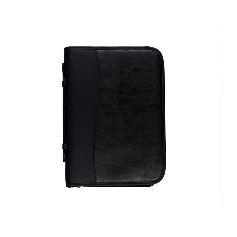 A4 Leatherette Handle Folder With Badge