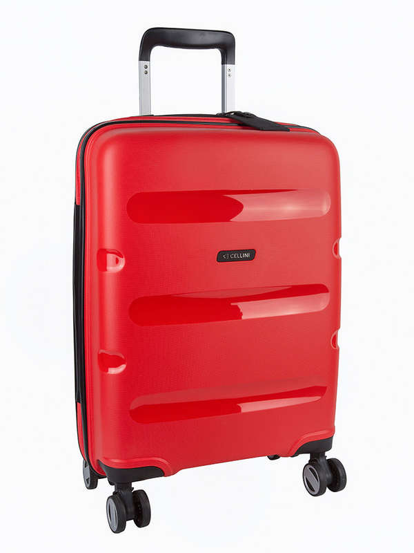 Cellini Cruze 55cm 4 Wheel Trolley Case Orange