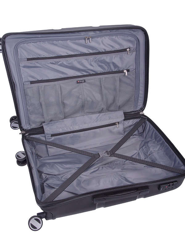 Cellini Cruze 65cm 4 Wheel Trolley Case Black