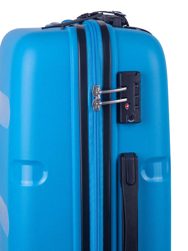Cellini Cruze 65cm 4 Wheel Trolley Case Blue
